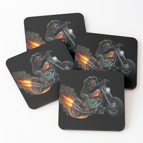 Item preview, Futuristic Dragster Motorcycle with Pixel Art and Powerful Flames designed and sold by FantoRed.