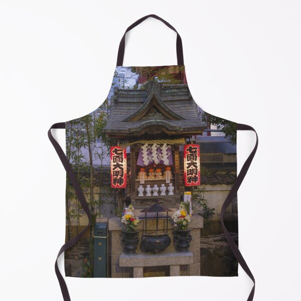 Item preview, Small Shrine Altar with Lanterns at Marishiten Tokudaiji Temple, Ueno Tokyo designed and sold by Pix4Japan.