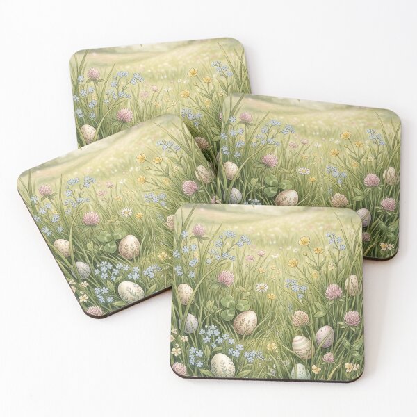 Item preview, Spring Easter Meadow Wall Art designed and sold by avsroding.