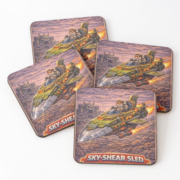 Item preview, Sky-Shear Sled, Blade-Runner of the Pasture Skies | Sheep-Man Sheepism Parody designed and sold by Thpoar.