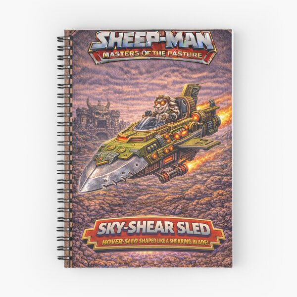 Item preview, Sky-Shear Sled, Blade-Runner of the Pasture Skies | Sheep-Man Sheepism Parody designed and sold by Thpoar.