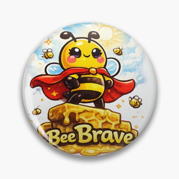 Item preview, Bee Brave - Sky  designed and sold by Beetobuzz.