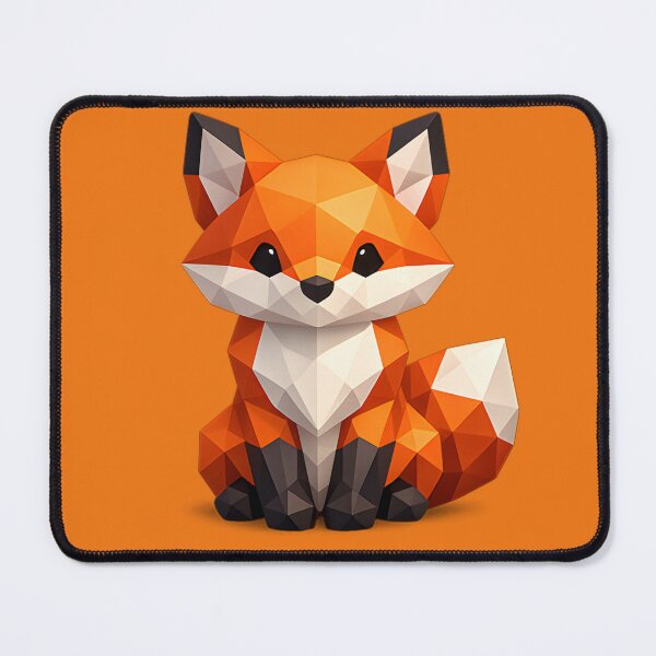 Item preview, Cute Low Poly Geometric Fox Illustration designed and sold by AndreBarnard.