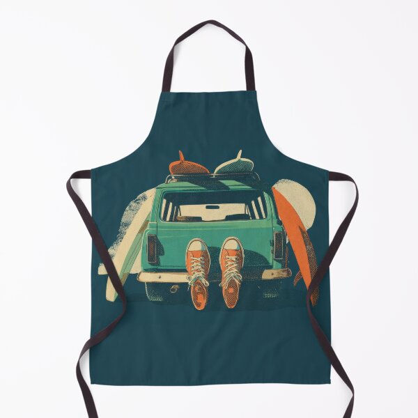 Item preview, Surfboards rest on a parked car designed and sold by anytka.