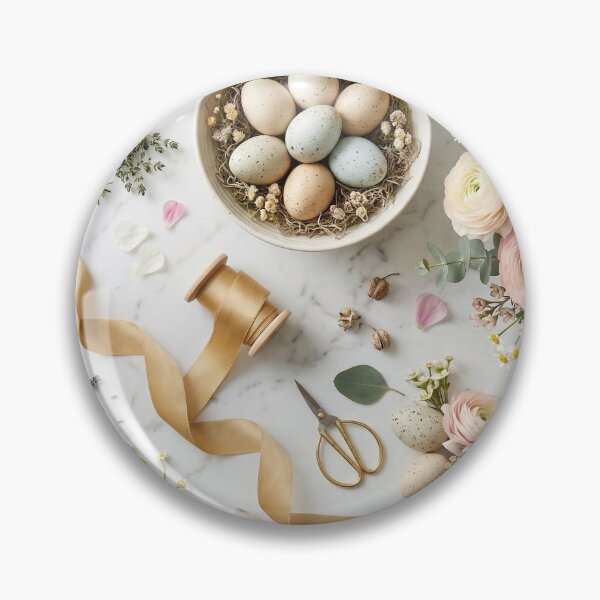 Item preview, Luxury Easter Flat Lay Wall Art designed and sold by avsroding.