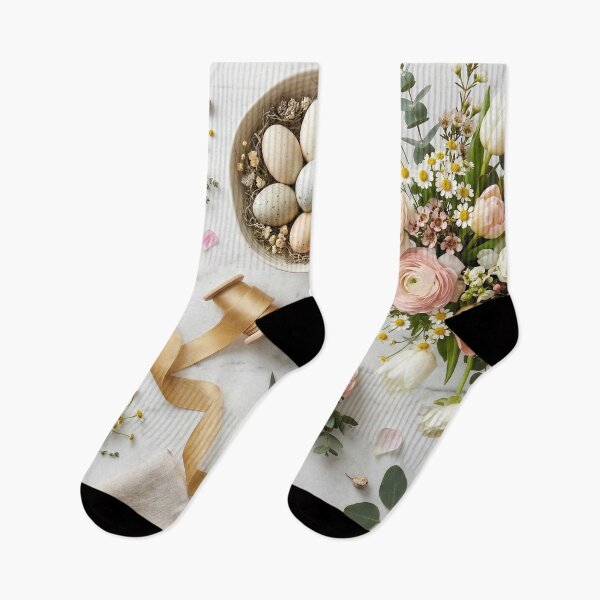 Item preview, Luxury Easter Flat Lay Wall Art designed and sold by avsroding.