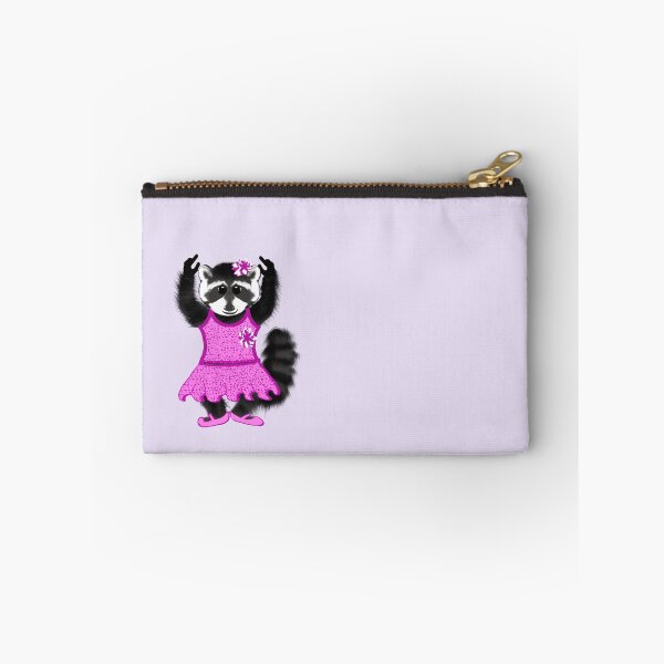Item preview, Shy but Brave Ballet Raccoon – Cute Introvert Encouragement designed and sold by MFGB-Creations.