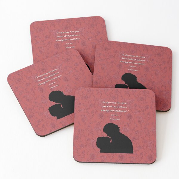 Item preview, Wuthering Heights quote-Emily Bronte - love quotes designed and sold by FanitsaArt.