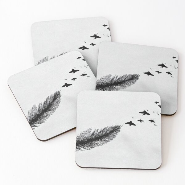 Item preview, Feathers and birds in flight designed and sold by anytka.