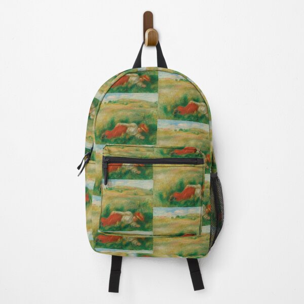 Item preview, Femme Couchee Dans Lherbe by Pierre-Auguste Renoir: Tranquil Impressionist Meadow designed and sold by artofuniverse.