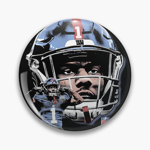 Item preview, Malik Nabers New York G Helmet designed and sold by Mentacare.