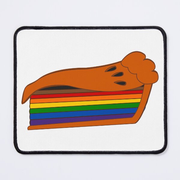 Item preview, Philly Rainbow Slice of Pie Pride Flag designed and sold by HarveyHandcraftsandDesigns.
