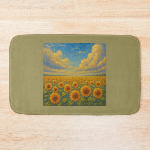 Item preview, Field of sunflowers designed and sold by Lougud.