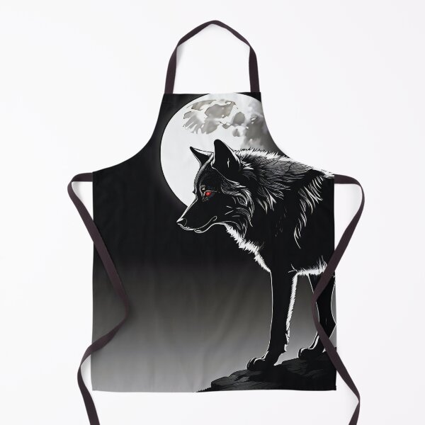 Item preview, Shadow Wolf Standing on the Silent Cliff. designed and sold by MissYouONLY.