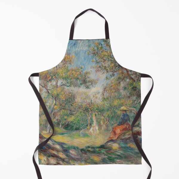 Item preview, Femme Dans Un Paysage by Pierre-Auguste Renoir: Impressionist Garden Poster designed and sold by artofuniverse.