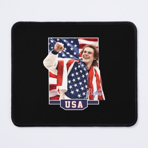 Item preview, Jack Hughes Usa Hockey Jack Hughes Golden Goal designed and sold by iamSaeedoo.