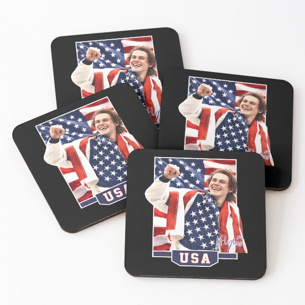 Item preview, Jack Hughes Usa Hockey Jack Hughes Golden Goal designed and sold by iamSaeedoo.