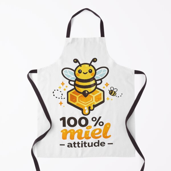Item preview, 100 % miel attitude - modern - French  designed and sold by Beetobuzz.