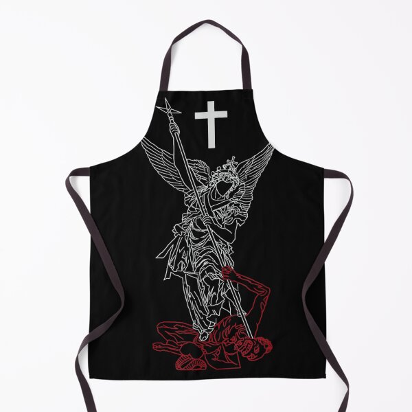 Item preview, Archangel Michael Defeating Satan Christian Warrior Angel Faith designed and sold by Capisedo.
