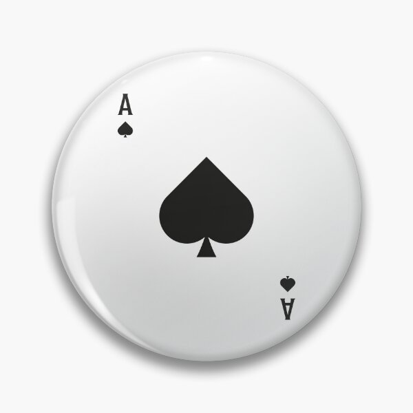 Item preview, ACE OF SPADES JET BLACK designed and sold by bembureda.