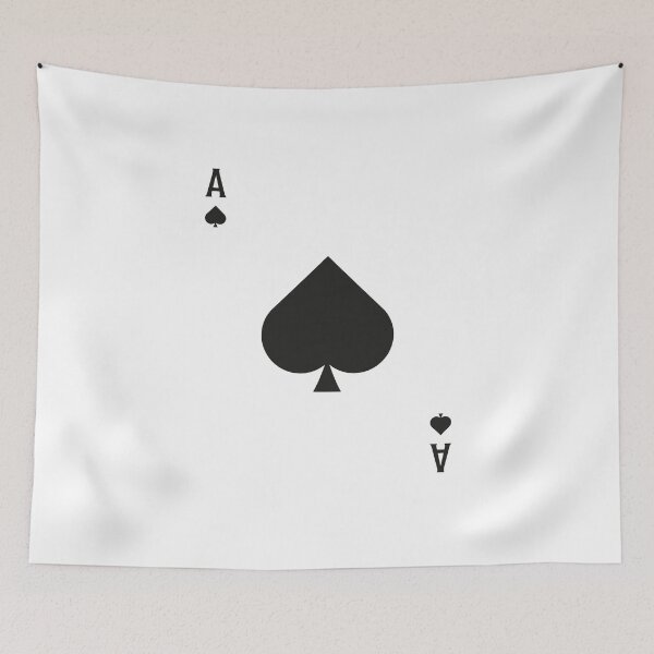 Item preview, ACE OF SPADES JET BLACK designed and sold by bembureda.
