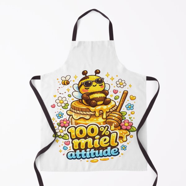 Item preview, 100 % miel attitude - kawaii - French  designed and sold by Beetobuzz.