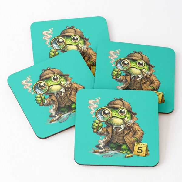 Item preview, The Frog Detective and the Crime Scene designed and sold by FroggyOnly.