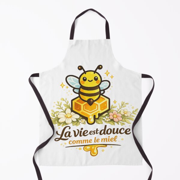 Item preview, La vie est douce comme le miel - Modern - French  designed and sold by Beetobuzz.