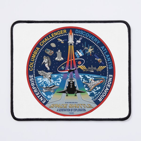 Item preview, NASA Space Shuttle: A Generation of Exploration Tribute designed and sold by CharlieDesings.