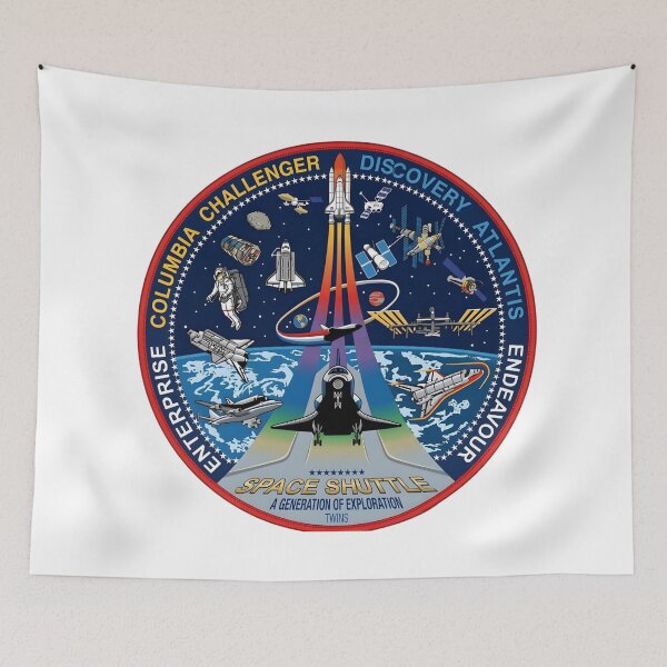 Item preview, NASA Space Shuttle: A Generation of Exploration Tribute designed and sold by CharlieDesings.