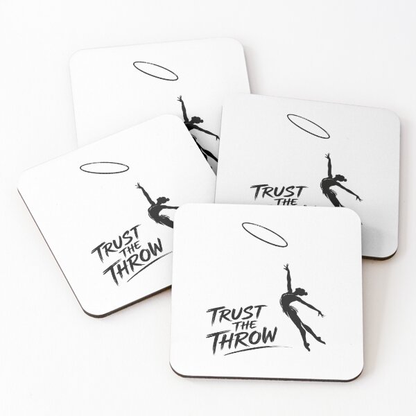 Item preview, Rhythmic Gymnastics Hoop Trust the Throw designed and sold by WildLittleWorlds.