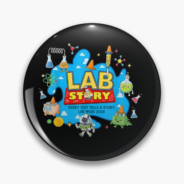 Item preview, Lab Story Lab Week 2026 Funny Science Laboratory Cartoon designed and sold by Capisedo.