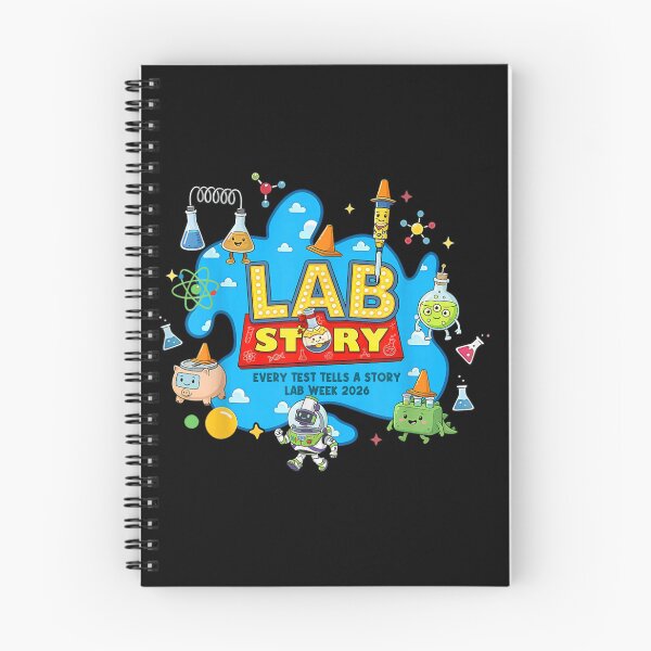 Item preview, Lab Story Lab Week 2026 Funny Science Laboratory Cartoon designed and sold by Capisedo.