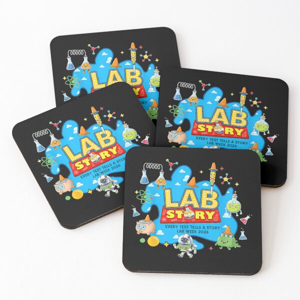 Item preview, Lab Story Lab Week 2026 Funny Science Laboratory Cartoon designed and sold by Capisedo.