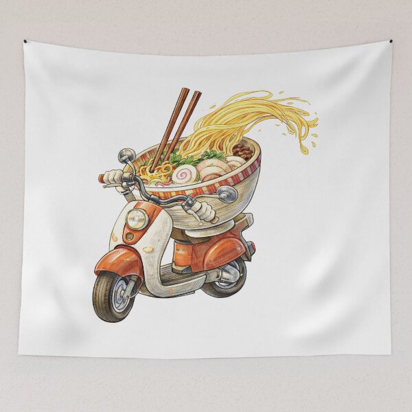 Item preview, Ramen Runs On Wheels designed and sold by EdvvinStudios.