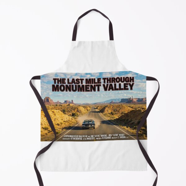 Item preview, ROAD MOVIE POSTER THE LAST MILE FROM MONUMENT VALLEY 1970 designed and sold by VERYOLDROAD BY AXTON BROWNING .