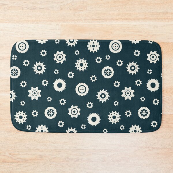 Item preview, Industrial Gears Pattern – Mechanical Cogwheel Industrial Pattern Design designed and sold by alijun.