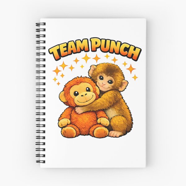 Item preview,  Punch Baby Monkey and Plush Toy Mascot Art designed and sold by blastercreation.