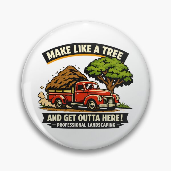 Item preview, Make Like A Tree Landscaping Retro Truck designed and sold by agearb.