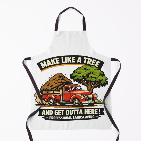 Item preview, Make Like A Tree Landscaping Retro Truck designed and sold by agearb.