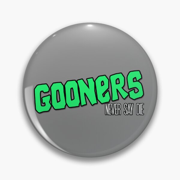 Item preview, Gooners Never Say Die shirt designed and sold by ReggieRaggz.