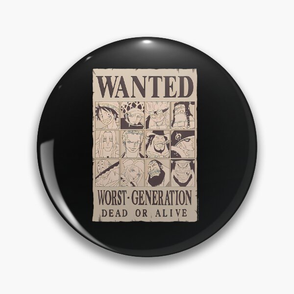 Item preview, Anime Worst Generation Wanted designed and sold by Caydes.