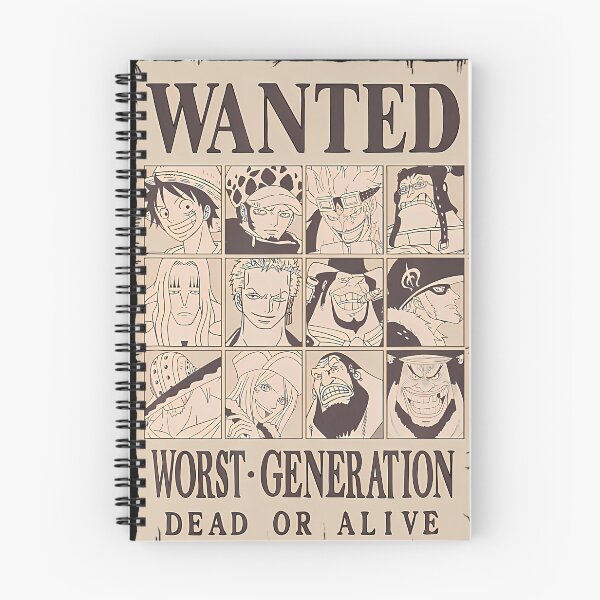 Item preview, Anime Worst Generation Wanted designed and sold by Caydes.