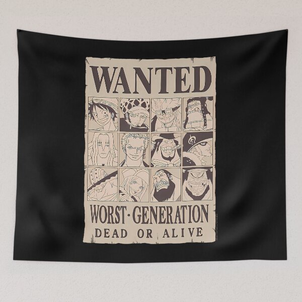 Item preview, Anime Worst Generation Wanted designed and sold by Caydes.