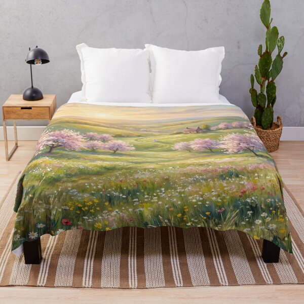 Item preview, Pastoral Meadow Print designed and sold by avsroding.