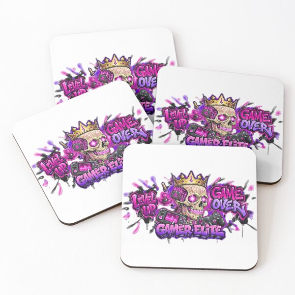 Item preview, Skull Gamer - Purple edition designed and sold by Pixel and Press.