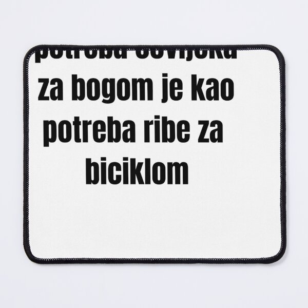 Item preview, potreba covijeka za bogom kao ribe za biciklom designed and sold by Dmitrij63.
