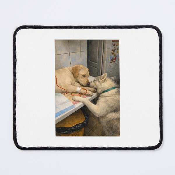 Item preview, Animal companions in a veterinary designed and sold by donchago.