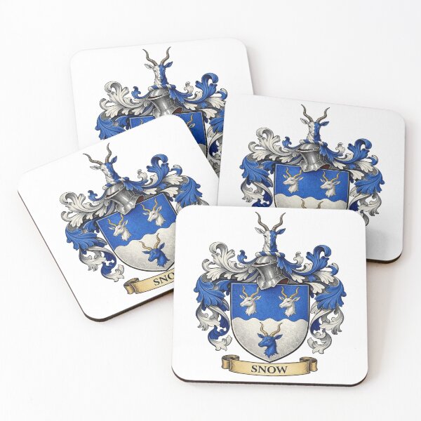 Item preview, The Snow Family Coat of Arms designed and sold by BagTown Clans.