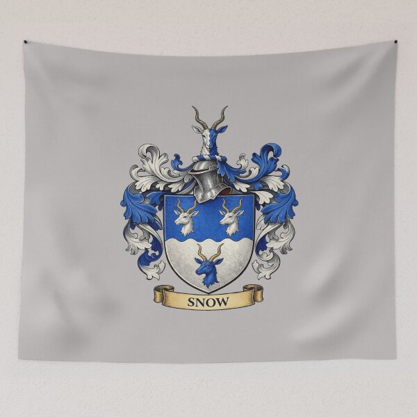 Item preview, The Snow Family Coat of Arms designed and sold by BagTown Clans.